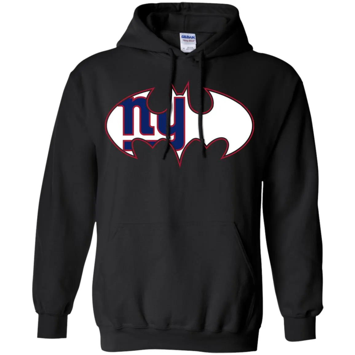 We Are The New York Giants Batman Nfl Mashup Pullover Hoodie Sweatshirt