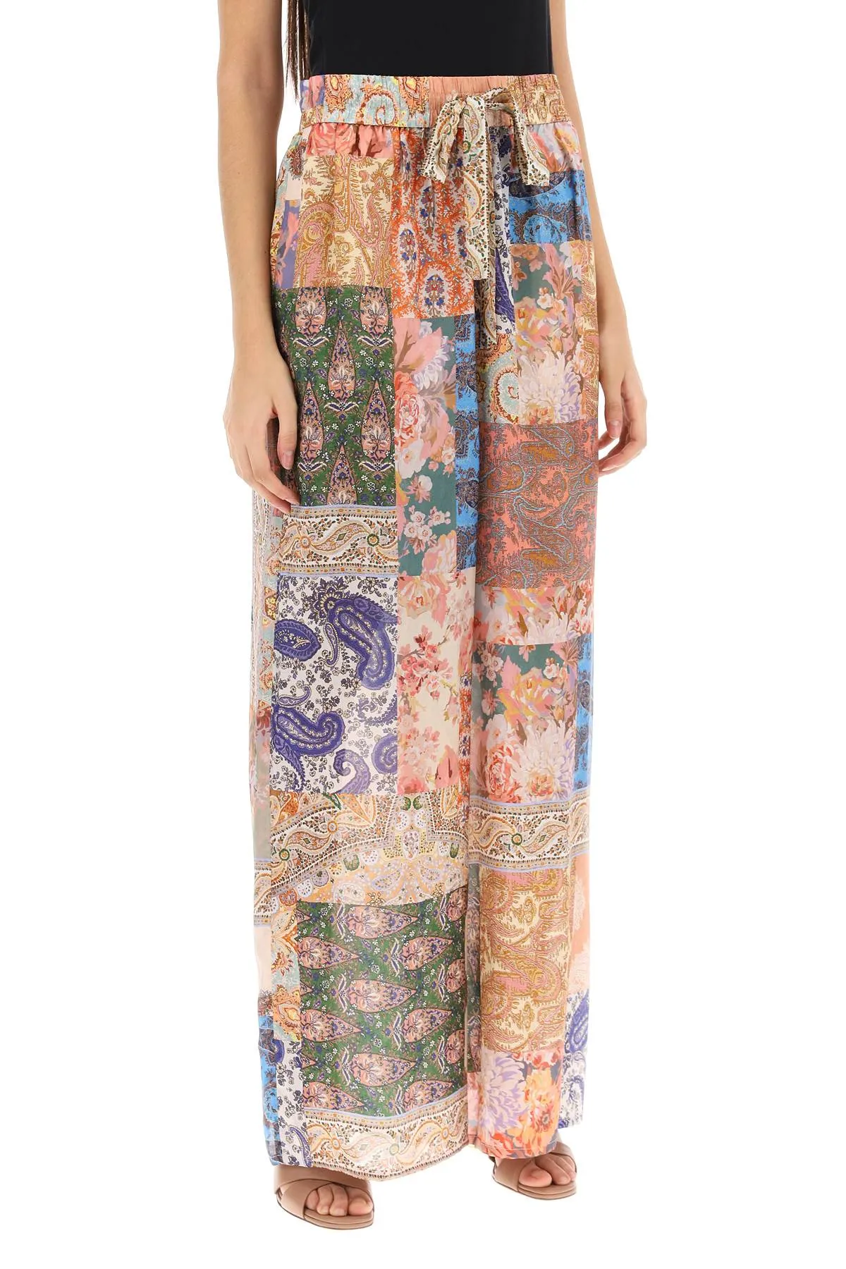 Zimmermann devi relaxed silk pants