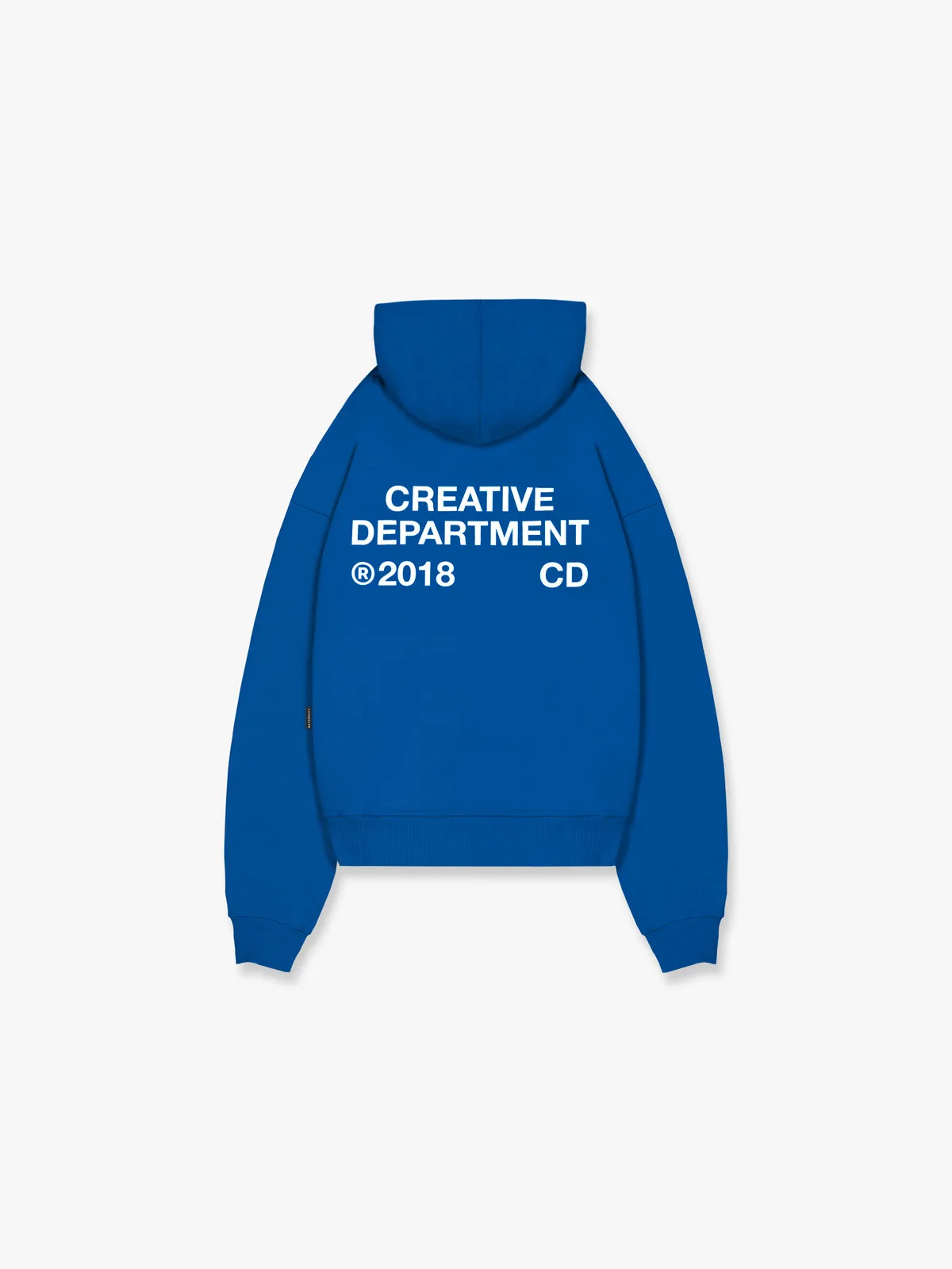 ZIP HOODIE CREATIVE DEPT - BLUE